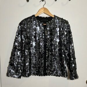 Zara Sequined Evening Jacket